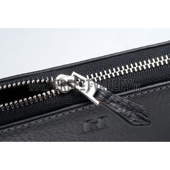 Replica Hermes Azap Long Wallet Black