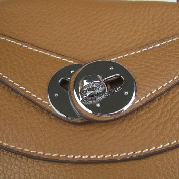 Hermes Lindy 6208 Ladies Cow Leather Coffee Replica