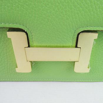 Hermes Constance H020 Cross Body Bag Green Replica