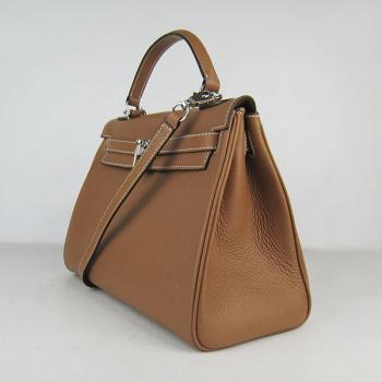 Replica Hermes Kelly 6108 Ladies 2way Cow Leather Handbag HM08139