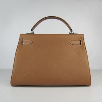 Replica Hermes Kelly 6108 Ladies 2way Cow Leather Handbag HM08139