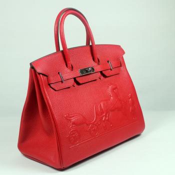 Hermes Birkin 1041 Ladies Handbag Red Replica