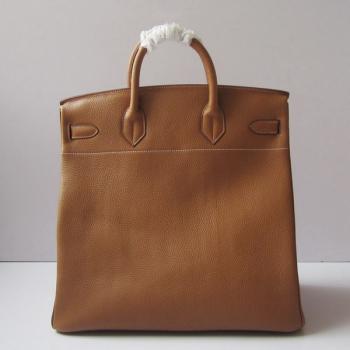 Hermes Birkin HB40 Ladies Cow Leather Coffee Handbag