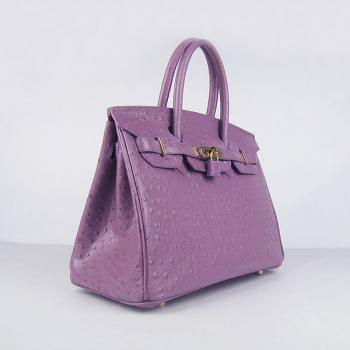 Hermes Birkin 6088 Ladies Handbag Ostrich Skin -82