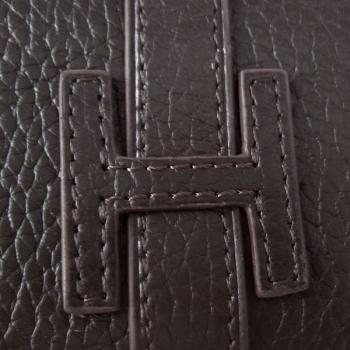 Hermes Wallet H015 Ladies Wallet Coffee Replica