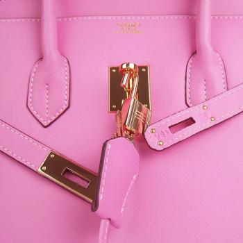 Hermes Original leather 6089 Cow Leather Pink