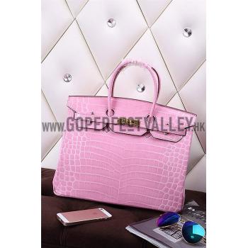 Hermes Birkin 35 Crocodile Pink 608061