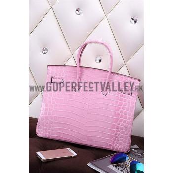 Hermes Birkin 35 Crocodile Pink 608061