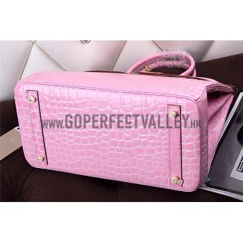 Hermes Birkin 35 Crocodile Pink 608061