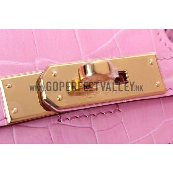 Hermes Birkin 35 Crocodile Pink 608061