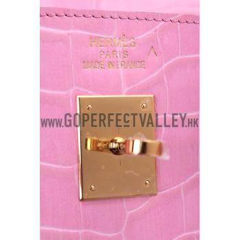 Hermes Birkin 35 Crocodile Pink 608061