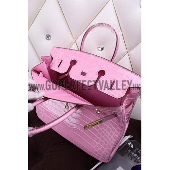 Hermes Birkin 35 Crocodile Pink 608061