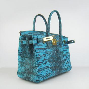 Hermes Birkin 6088 Ladies Handbag Lizard Leather