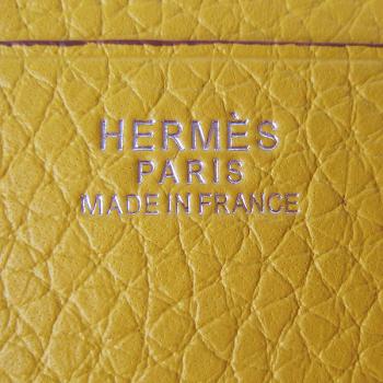 Hermes Wallet H014 Wallet Cow Leather