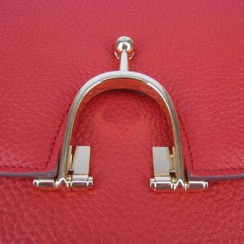 Hermes Stirrup bag 8088 Ladies Cow Leather Red Replica