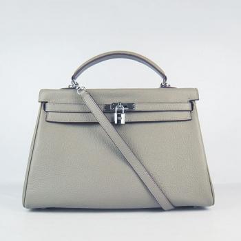 Hermes Kelly 6308 Ladies 2way Khaki Handbag