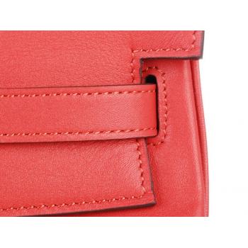 Cheap Hermes Original leather HK35 2way Red Replica