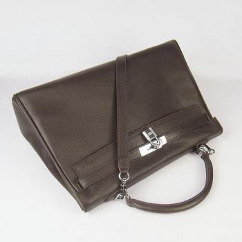 Hermes Kelly 6308 Ladies 2way Cow Leather Handbag Replica HM08440