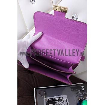 Hermes Constance Cyclamen With Gold Hardware 608113