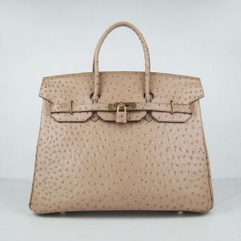 Hermes Birkin 6089 Handbag Lizard Leather Khaki