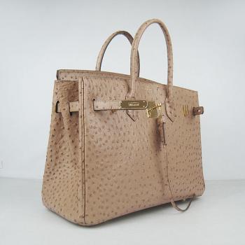 Hermes Birkin 6089 Handbag Lizard Leather Khaki