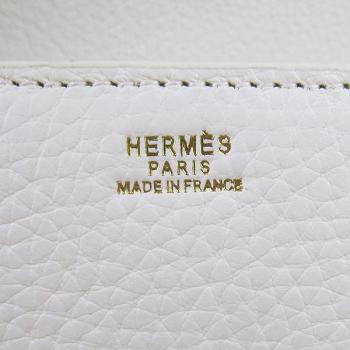 Hermes Constance H107 Ladies Cow Leather Beige