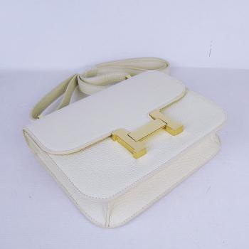 Hermes Constance H107 Ladies Cow Leather Beige