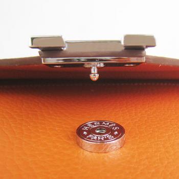 Hermes  bags H021 Ladies Lambskin Orange