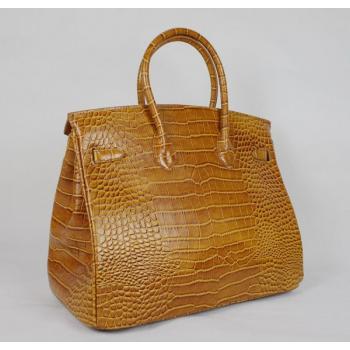 Replica Hermes Birkin H35 Handbag Orange