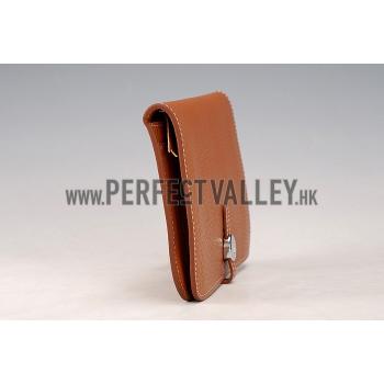 Replica Hermes Dogon Wallet Brown  18926633