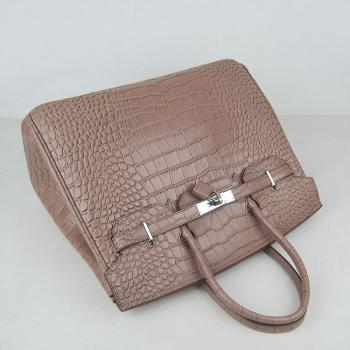 Hermes Birkin 6089 Ladies Coffee Handbag