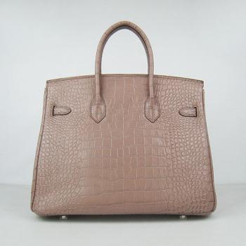 Hermes Birkin 6089 Ladies Coffee Handbag