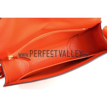 Hermes Cherche Midi Orange Bag