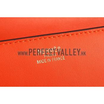 Hermes Cherche Midi Orange Bag