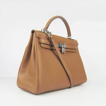 Hermes Kelly 6108 Ladies 2way Coffee Handbag HM08759