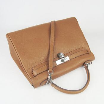 Hermes Kelly 6108 Ladies 2way Coffee Handbag HM08759