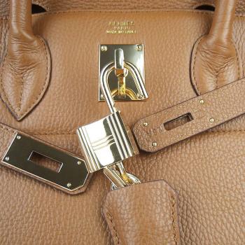 Hermes Birkin 6109 Ladies Handbag Cow Leather Replica