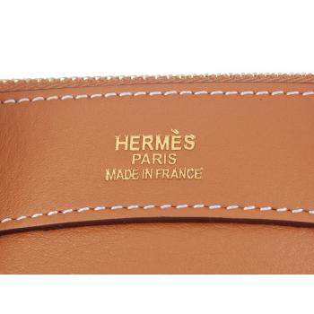 Hermes Original leather 60669 Ladies Cow Leather Coffee