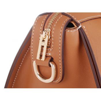 Hermes Original leather 60669 Ladies Cow Leather Coffee