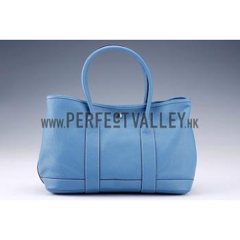 Hermes Garden Party Tote Blue Replica