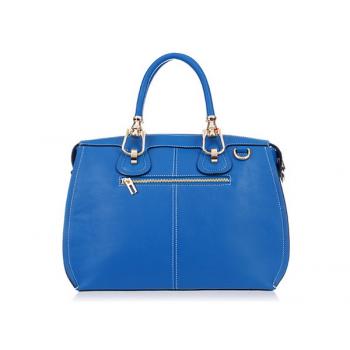 Hermes Original leather 60669 Ladies 2way Blue