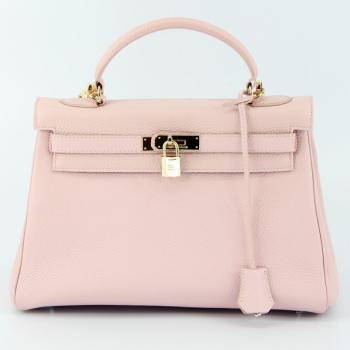 Hermes Kelly 6108 Ladies Cow Leather Pink Bag