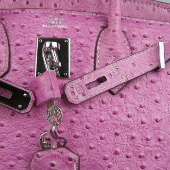 Hermes Birkin 6088 Ladies Ostrich Skin Pink