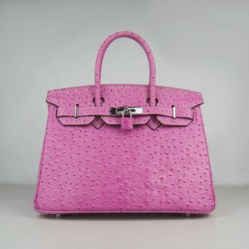 Hermes Birkin 6088 Ladies Ostrich Skin Pink