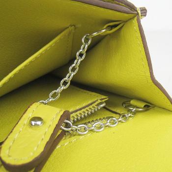 Hermes  bags H021 Ladies Lambskin Yellow