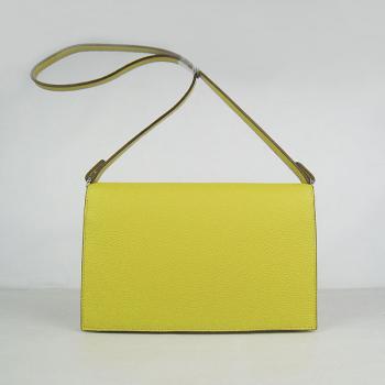 Hermes  bags H021 Ladies Lambskin Yellow