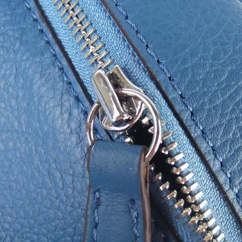 Hermes Lindy 6208 Ladies Cross Body Bag Blue HM09146