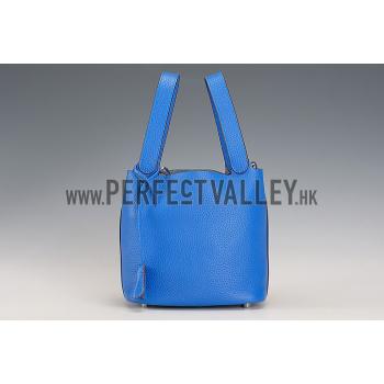 Hermes Picotin PM Dark Blue