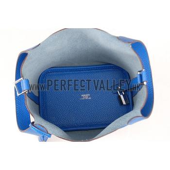 Hermes Picotin PM Dark Blue