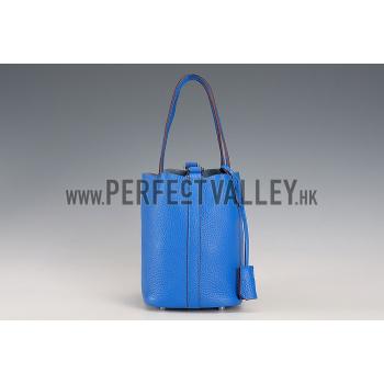 Hermes Picotin PM Dark Blue